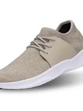 Vessi Men's Sneakers in Beige and White